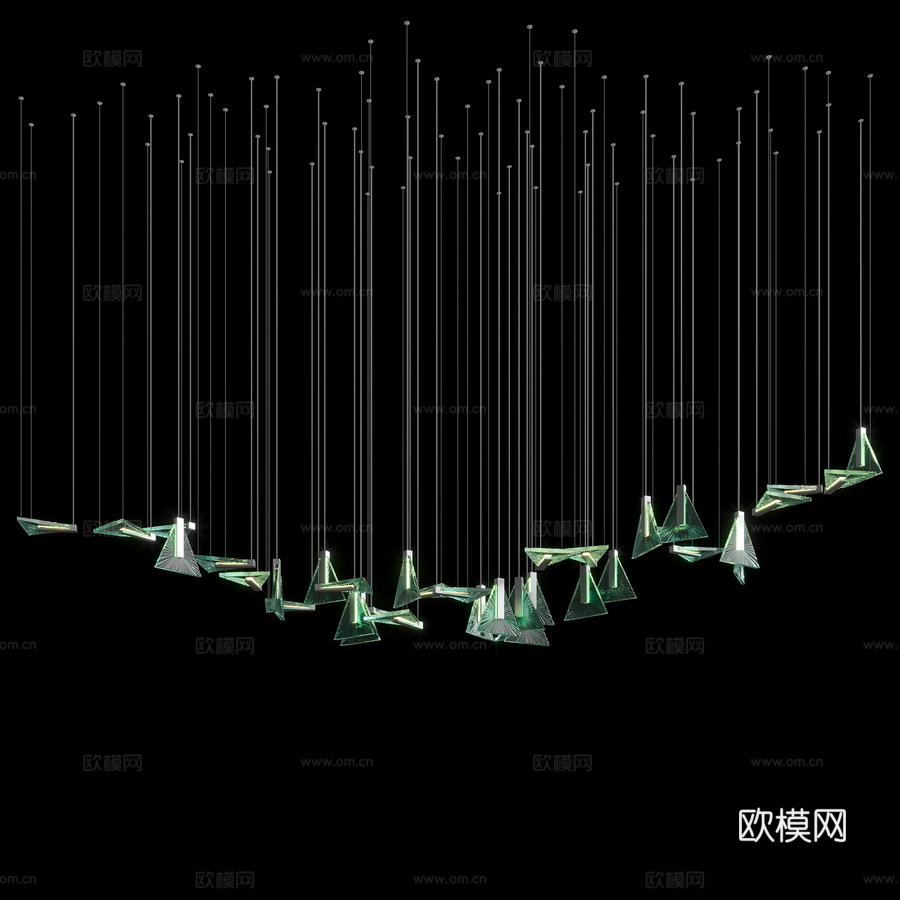 照明组合 Vargov®设计 - LC04523d模型