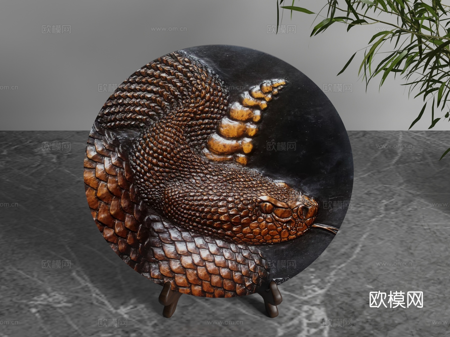 现代装饰摆件3d模型下载