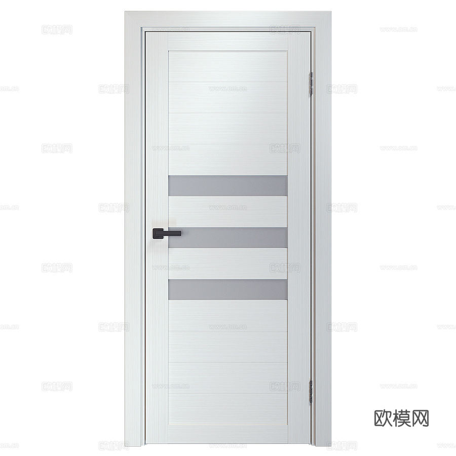 CARDA系列室内门 T-7 漂白落叶松3d模型下载