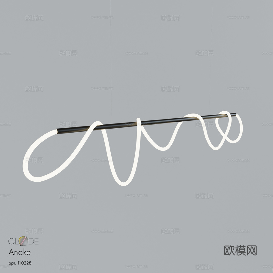 GLODE Anake灯具3d模型下载