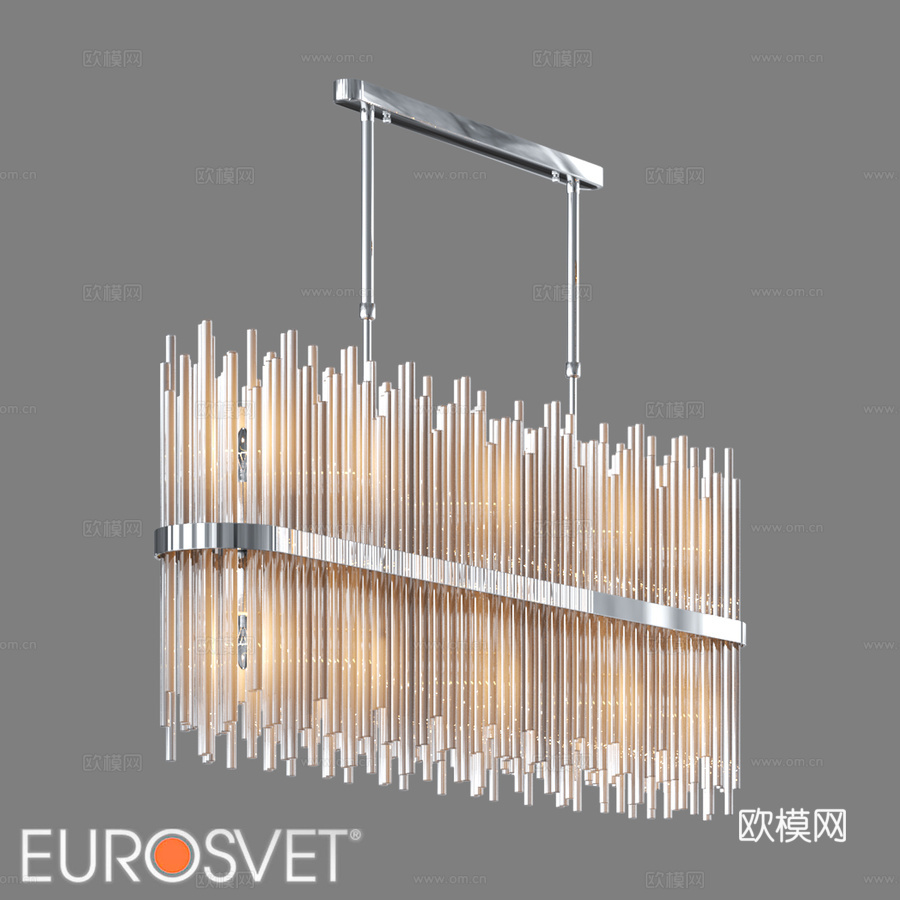 OM玻璃扩散器吊灯 Bogate s 4853d模型下载