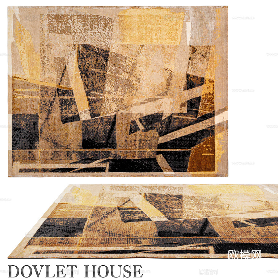OM地毯 DOVLET HOUSE (art. 20640)3d模型