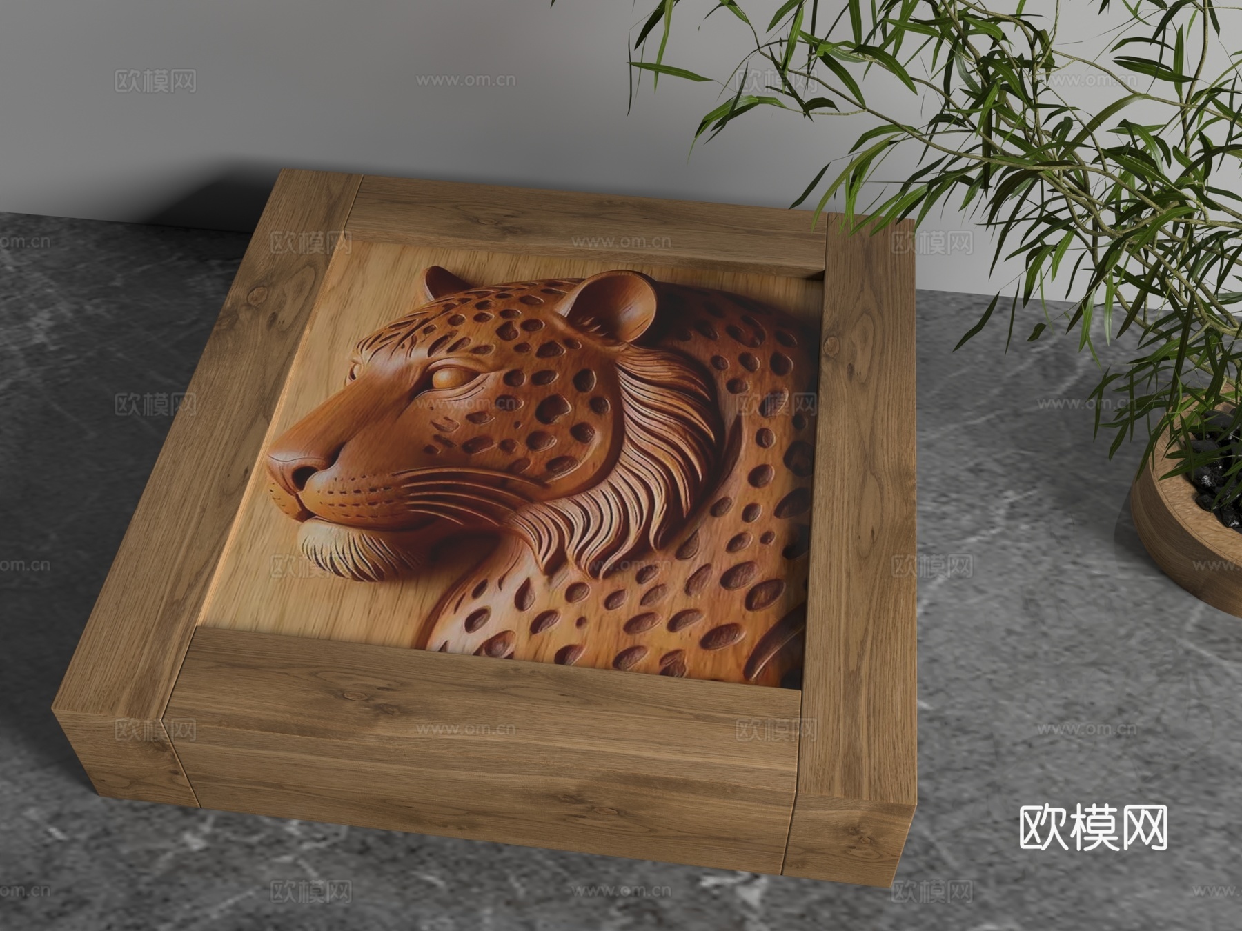 现代装饰摆件3d模型下载