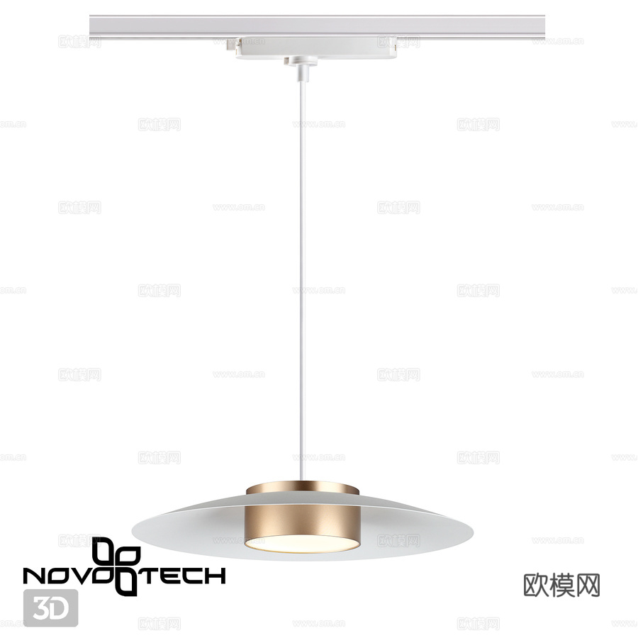 轨道LED灯 Novotech 3588963d模型下载