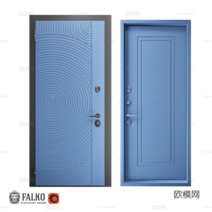 公寓门3d模型下载