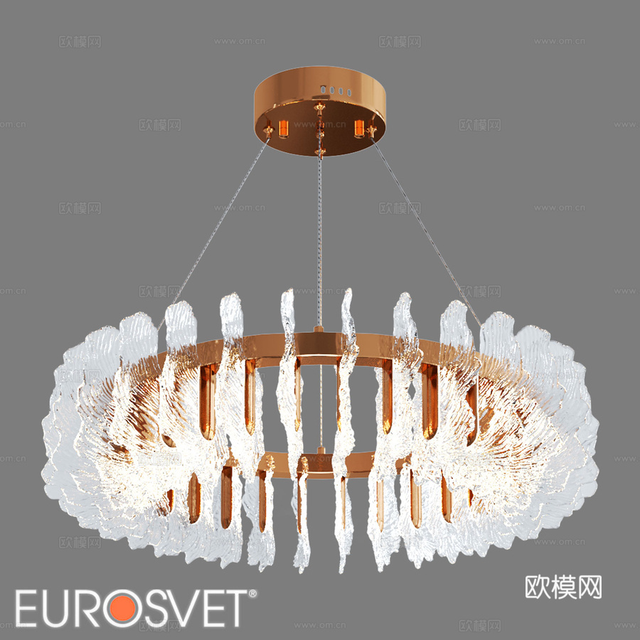 OM 吊灯 LED 枝形吊灯 Bogate s 903743d模型下载