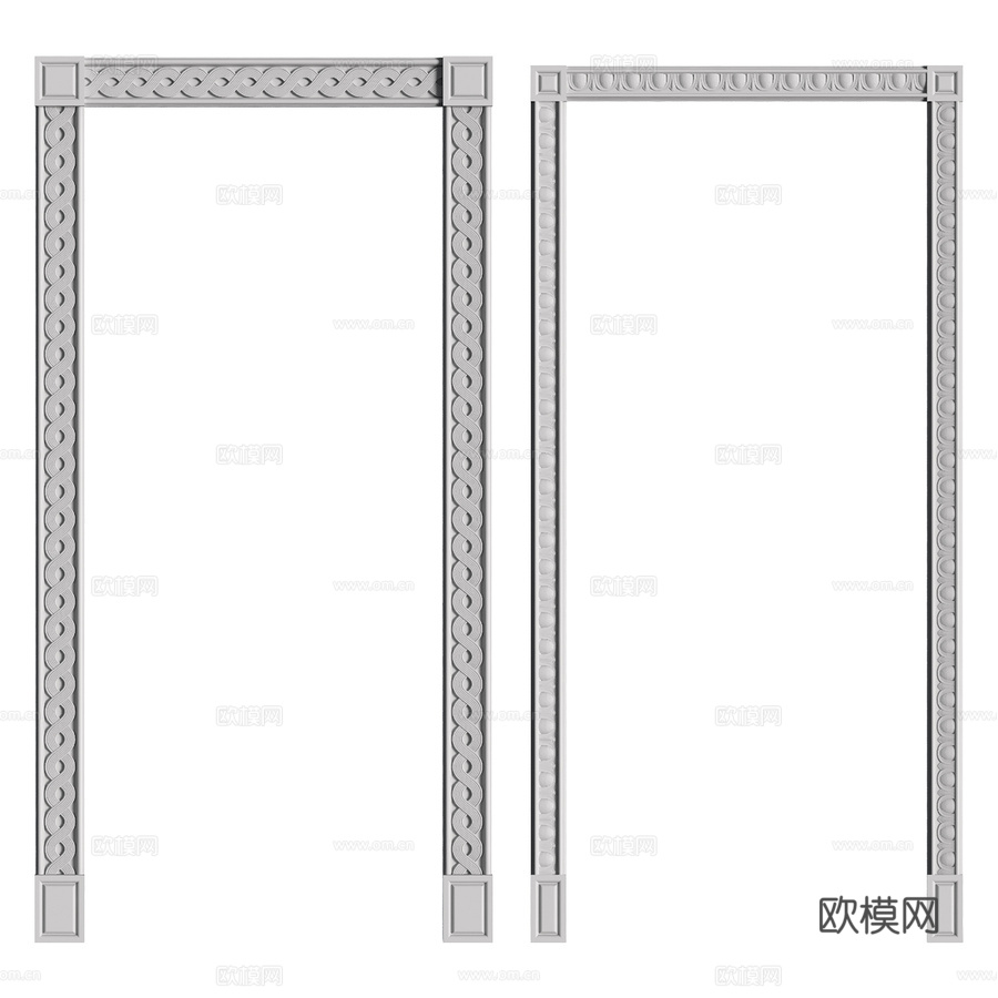 开口编号36和373d模型