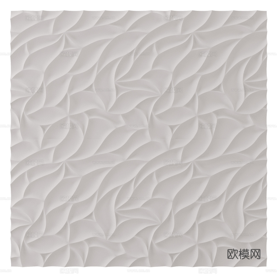 OM 石膏3D面板 Foliage3d模型下载