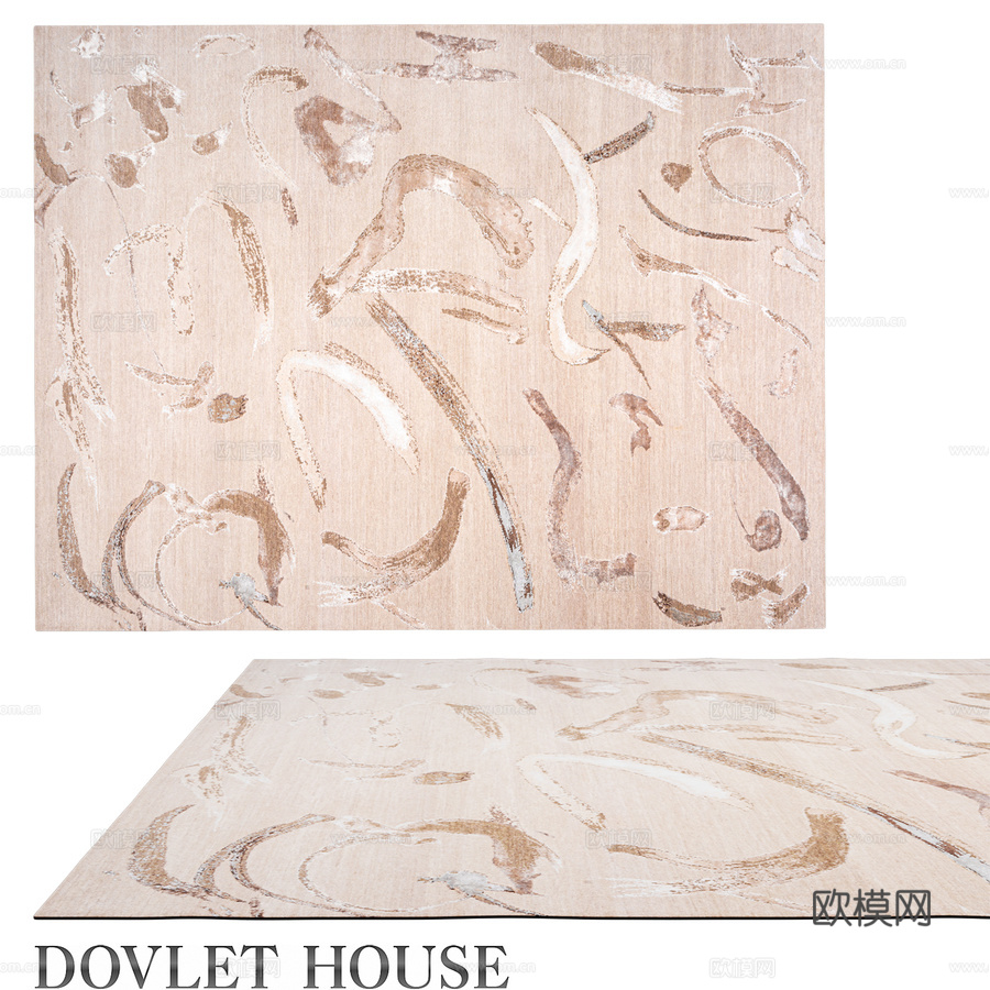 OM地毯 DOVLET HOUSE (art. 20840)3d模型下载