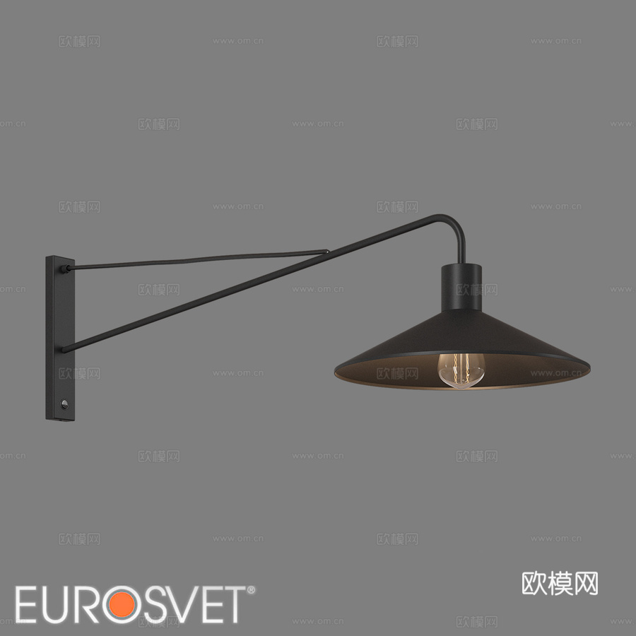 OM壁灯 TK Lighting 10437 Jump3d模型