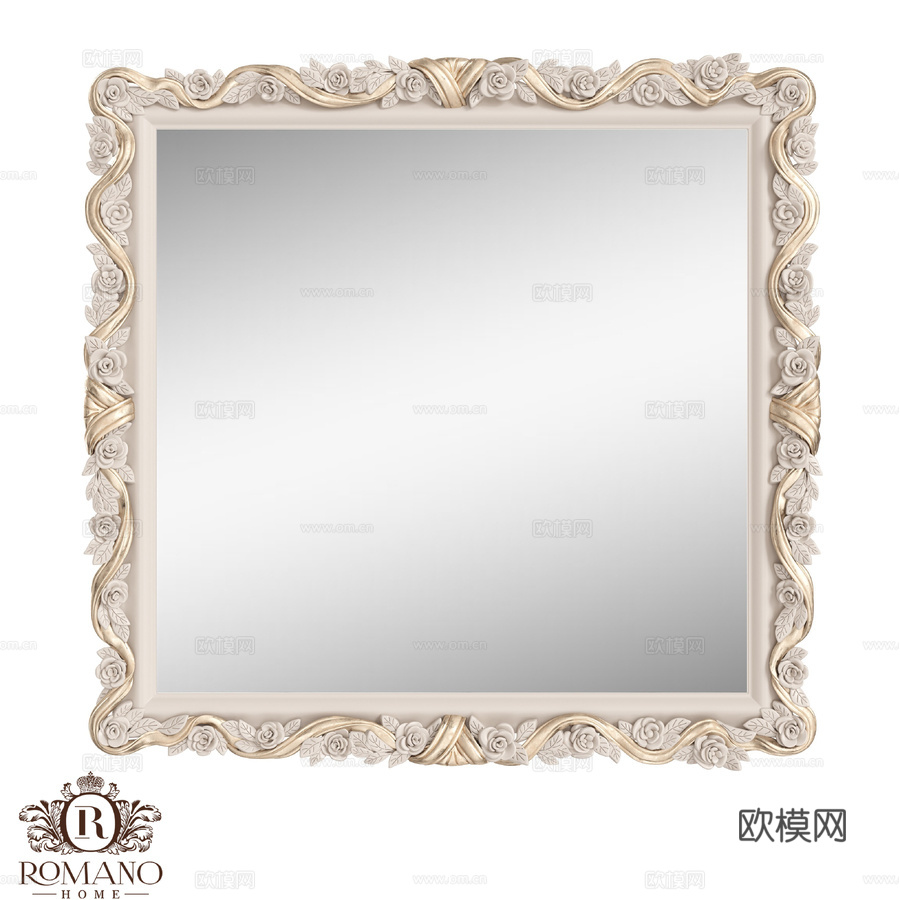 (OM) 镜子妮可罗曼诺家居3d模型下载