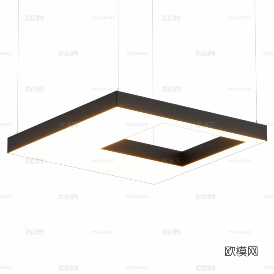 LED吊灯 BOND-S OM3d模型下载