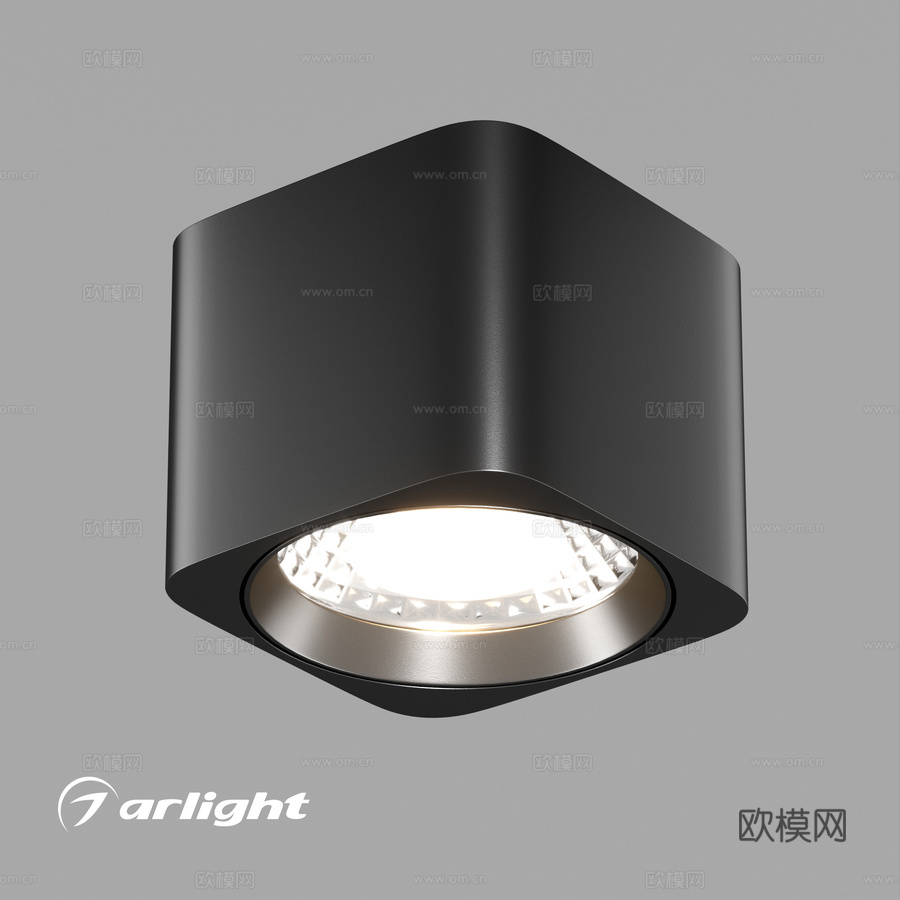 OM灯具 SP-DICE-S78x78-10W3d模型下载