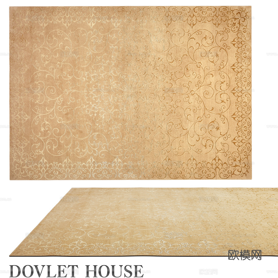 OM地毯 DOVLET HOUSE (art. 2689)3d模型下载