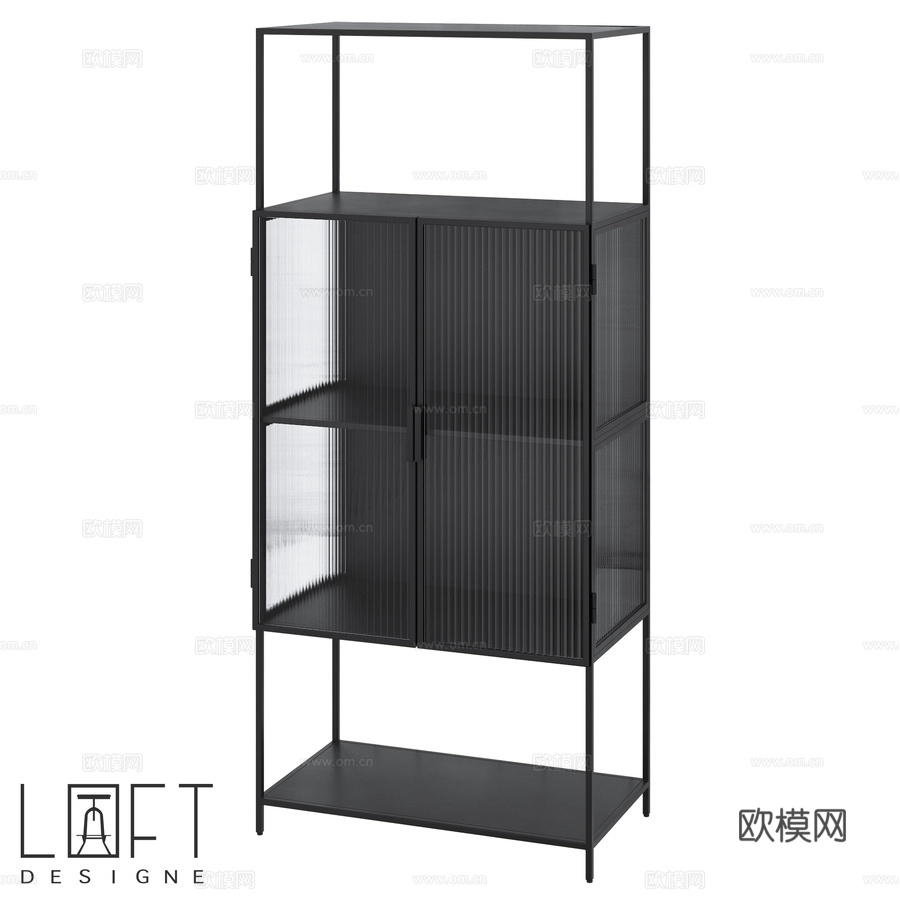 LoftDesigne 7021款衣柜3d模型下载