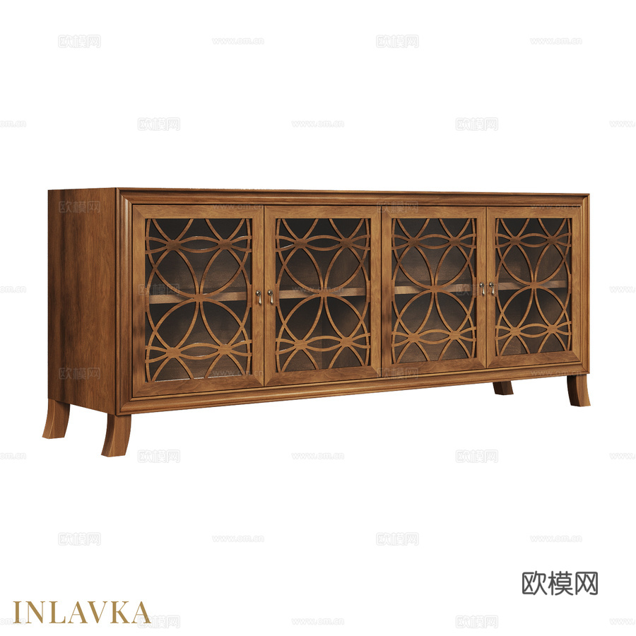 设计师风格OM床头柜3d模型下载