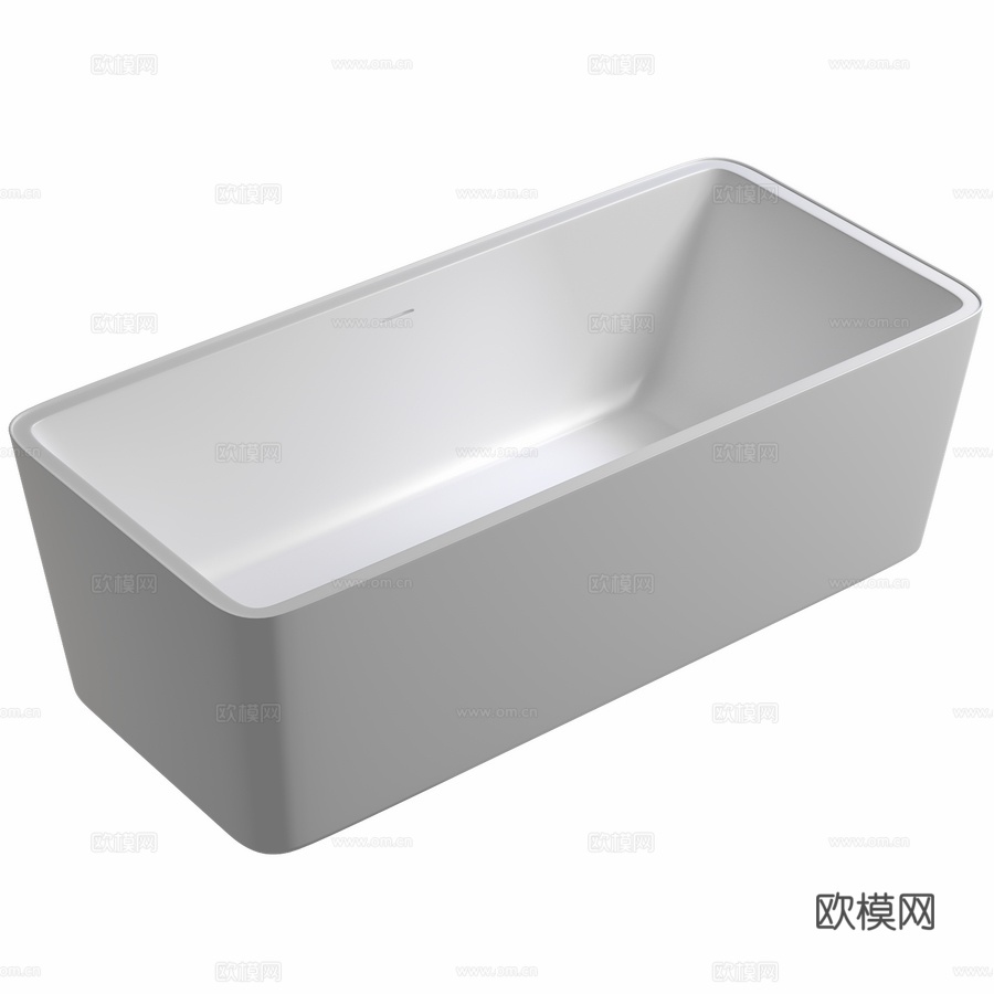 人造石浴缸 ABBER Stein AS96233d模型下载