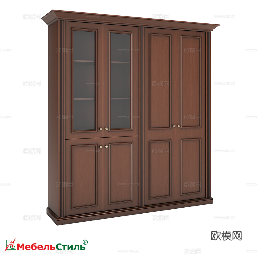 但丁系列配套OM柜组3d模型下载