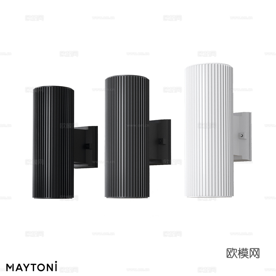 壁灯（壁饰灯）Rando O419WL-02B, 0419W3d模型下载