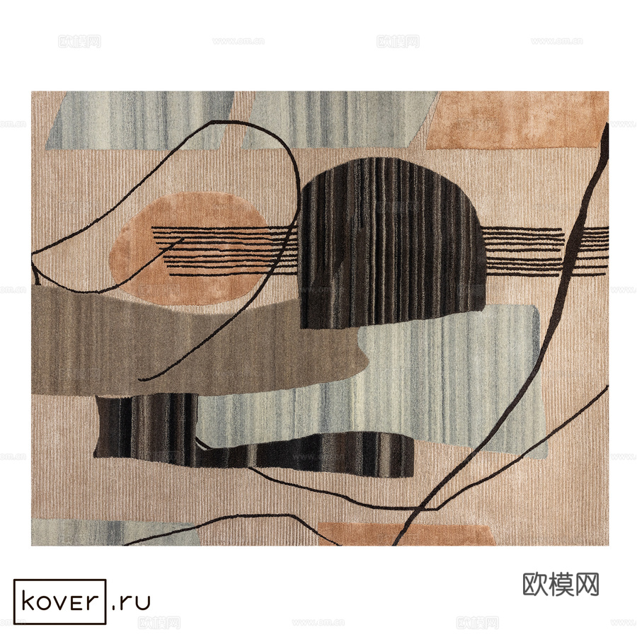 地毯“ARTWALK” Kover.ru Art de Vi3d模型下载
