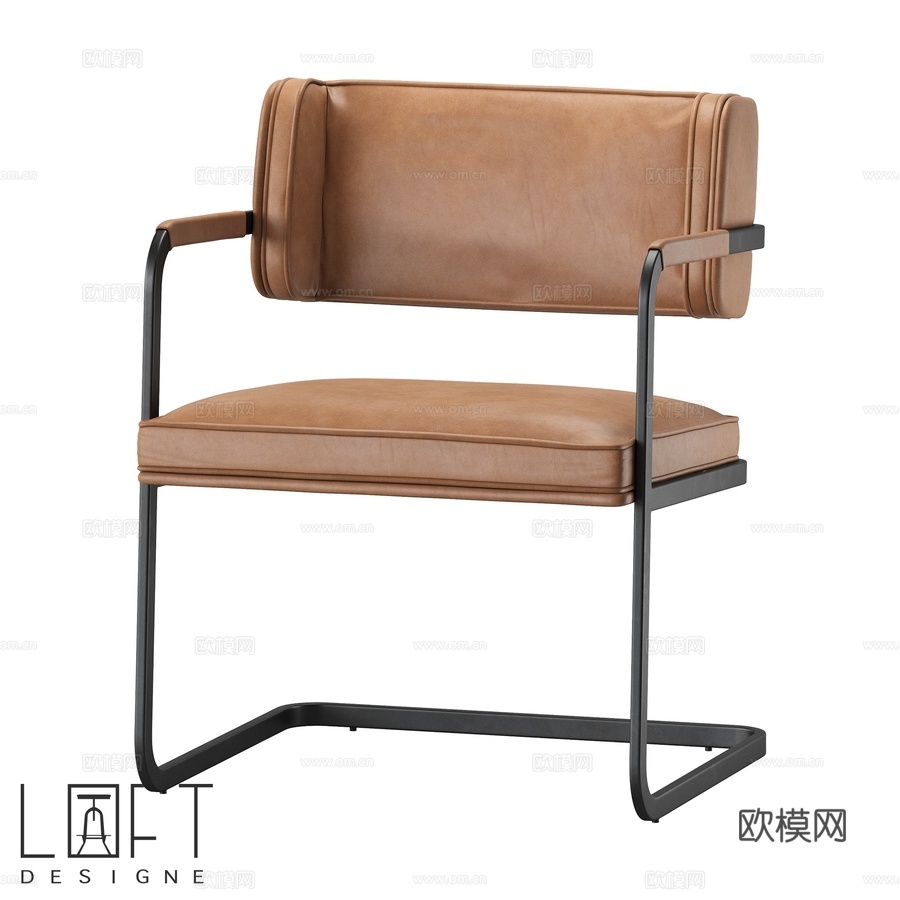LoftDesigne 2572款椅子3d模型下载