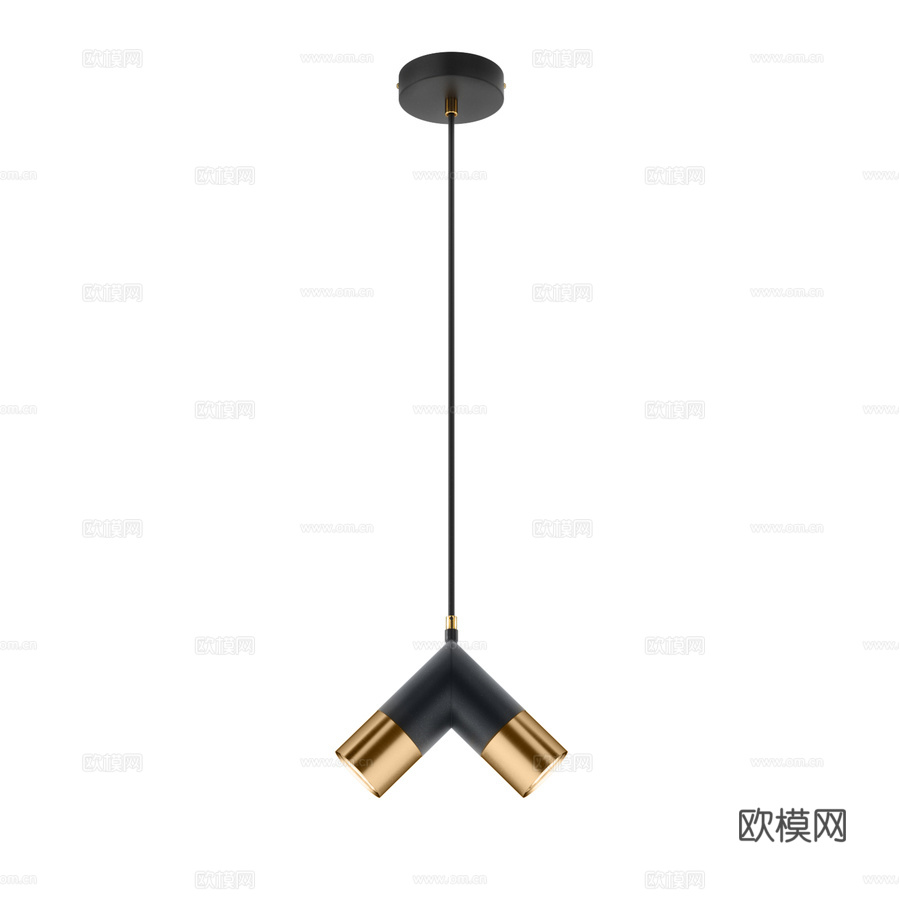 OM Indigo Doppio 11036 2P 黑色款3d模型下载