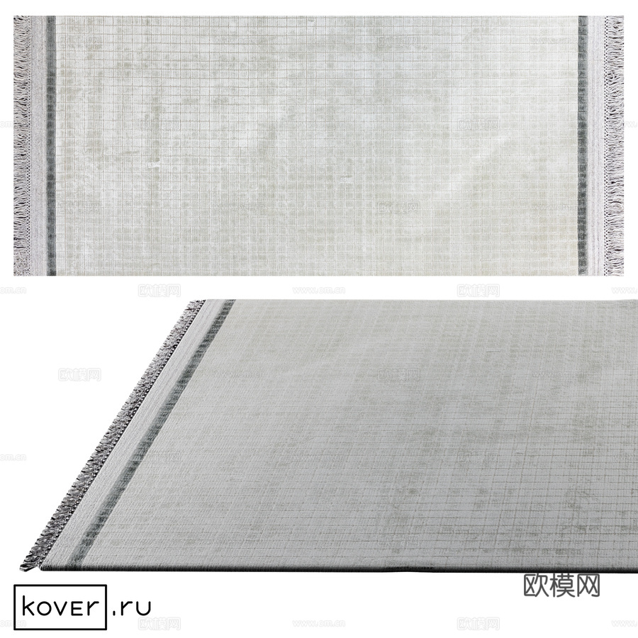 地毯 ORITO KAN05-AQUA-FOAM Art d3d模型下载