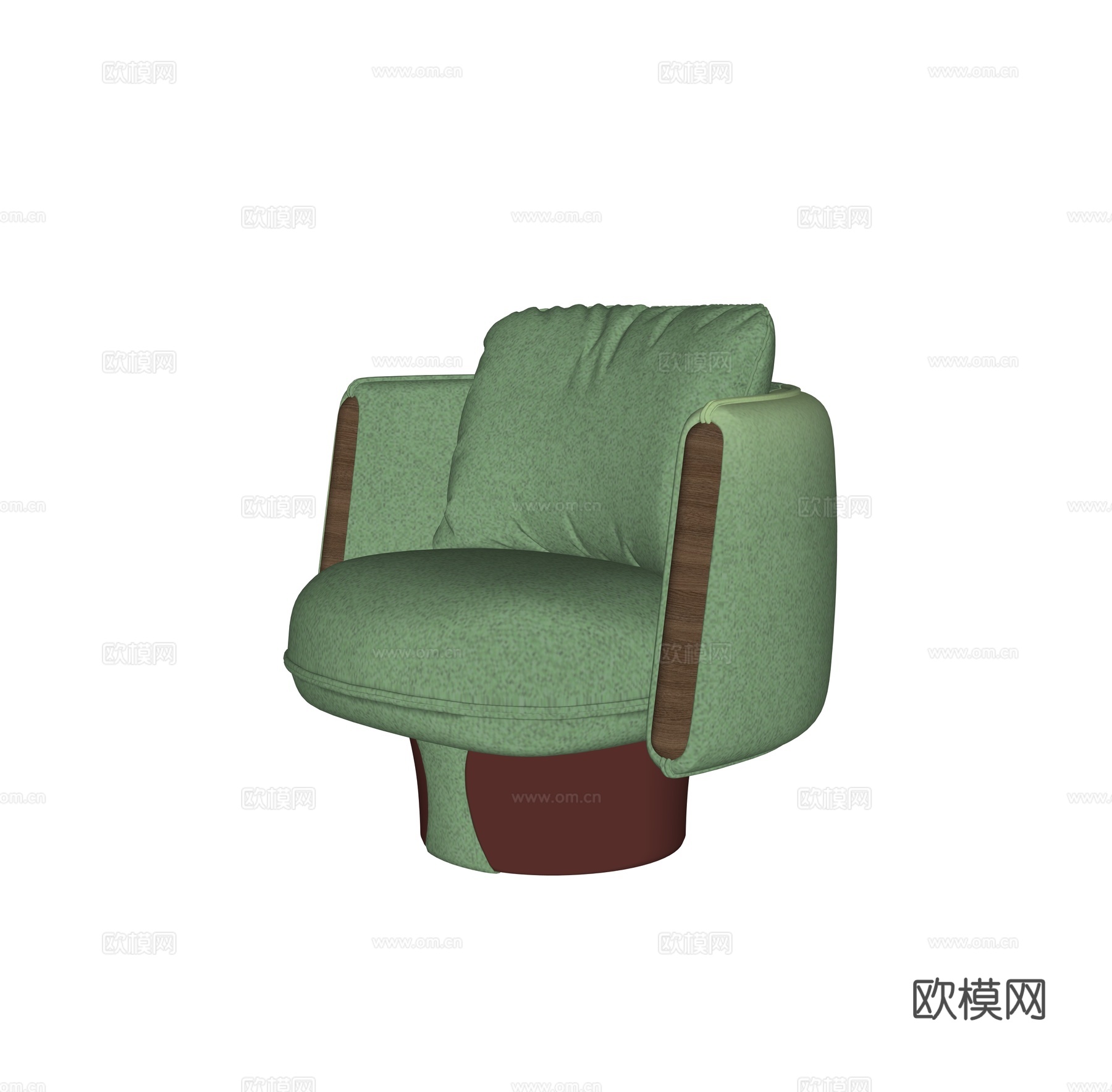 单椅 休闲椅 梳妆椅su模型