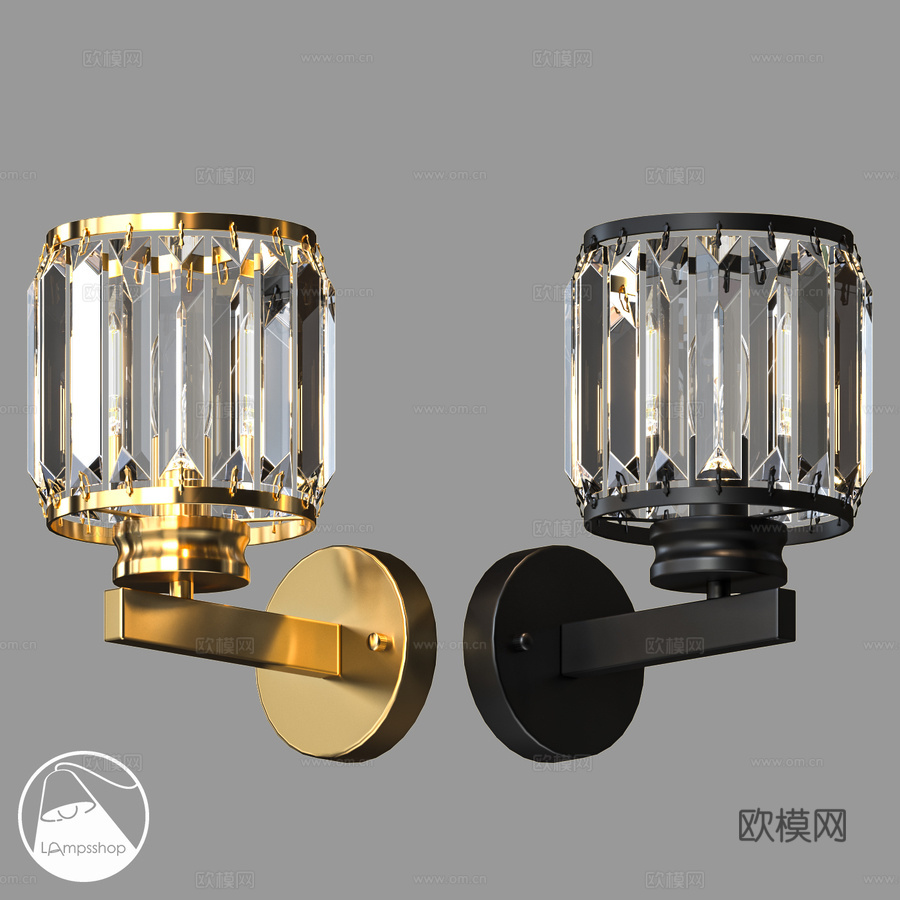 LampsShop.ru B4515 壁灯 Crisalit3d模型下载