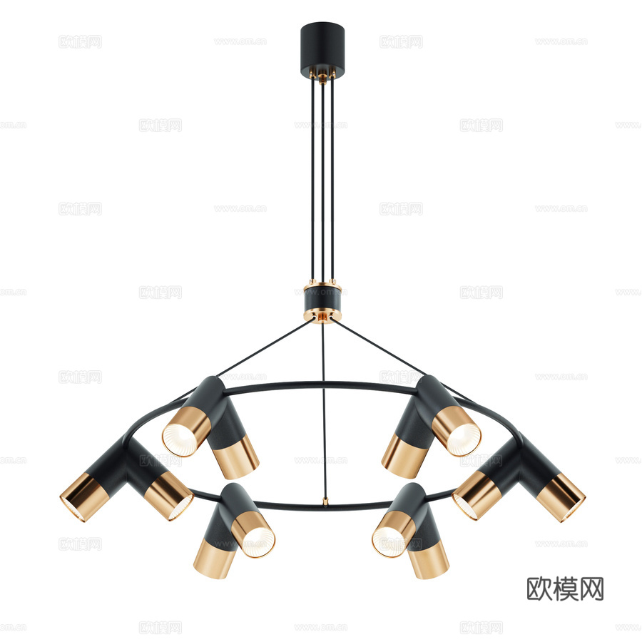 OM Indigo Doppio 11036 12P 黑色3d模型下载