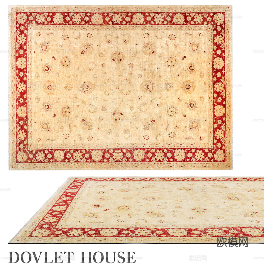 OM地毯 DOVLET HOUSE (art. 2438)3d模型下载