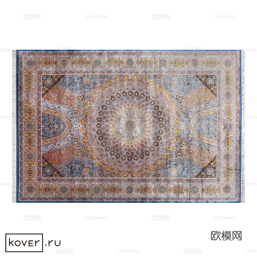 地毯“杰作库姆” Kover.ru 生活艺术3d模型下载