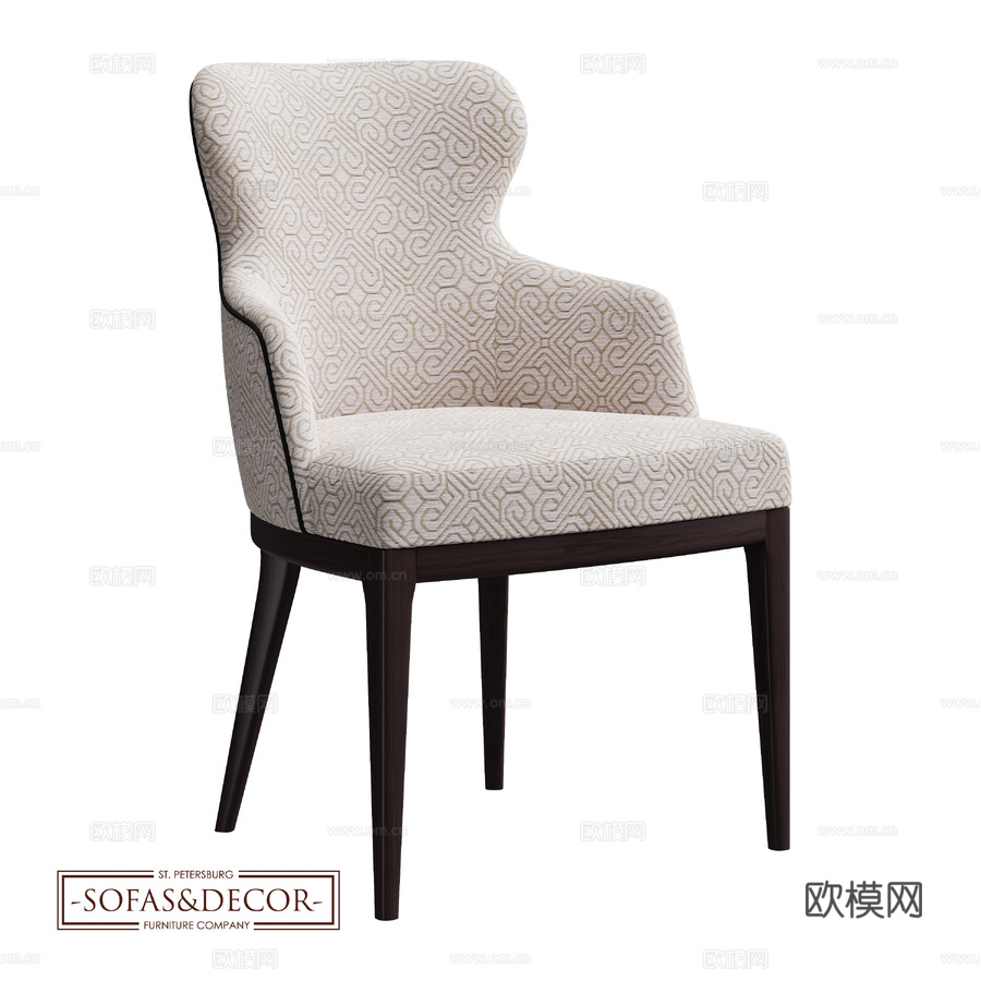 沙发与装饰椅 SD-6953d模型下载