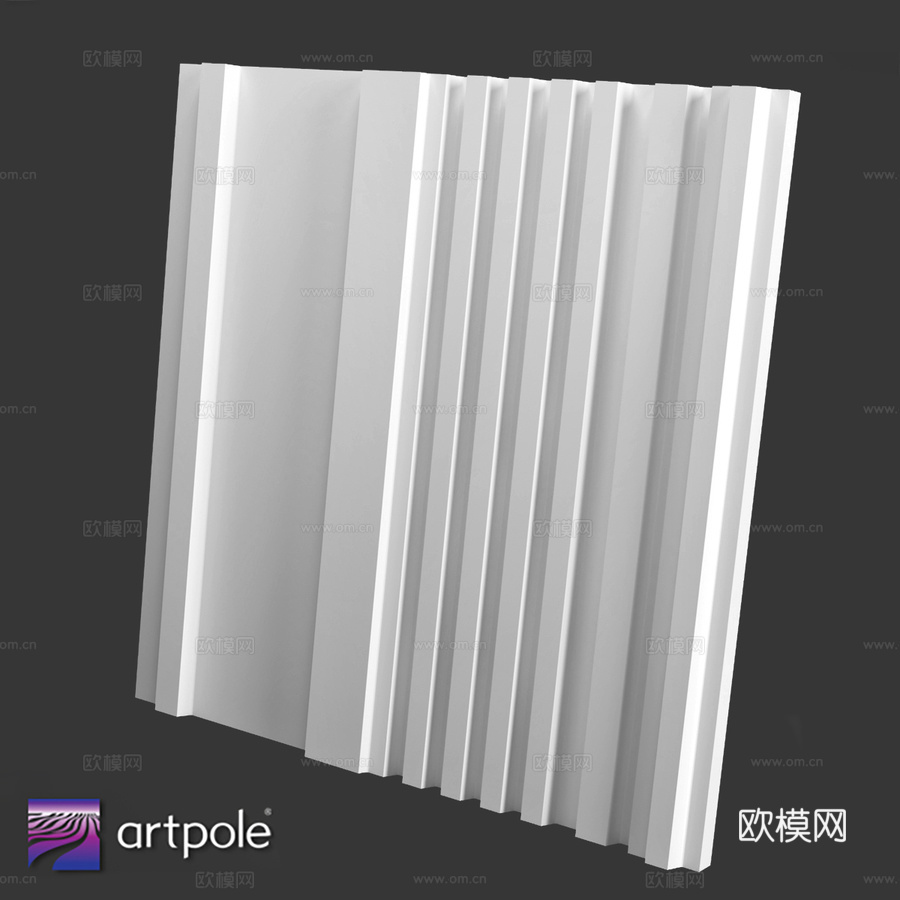 3D面板REGULAR3d模型下载