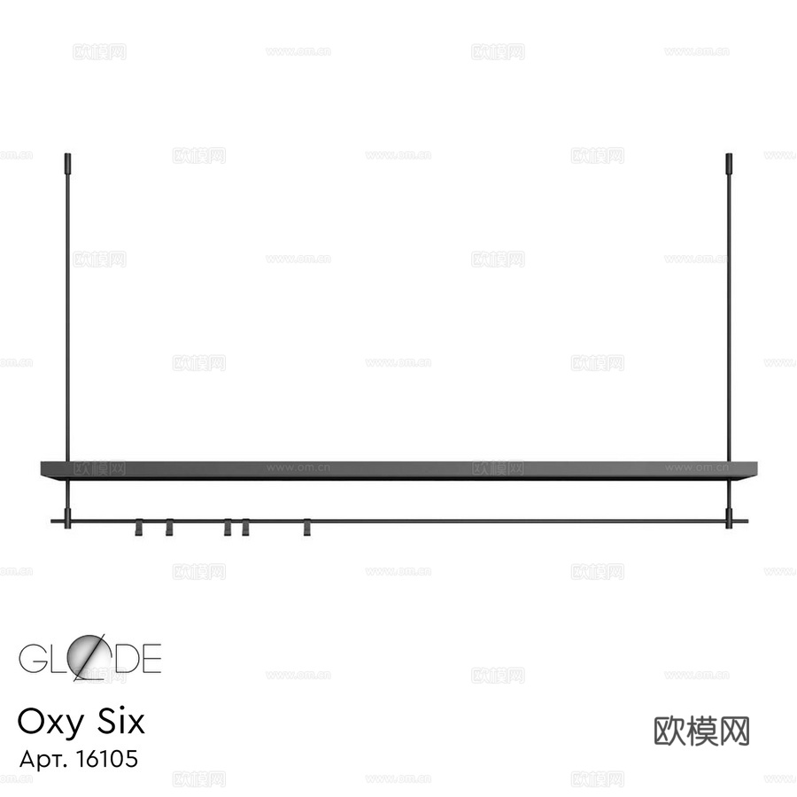 GLODE Oxy Six灯具3d模型下载