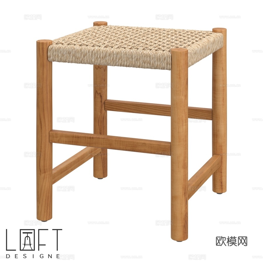 Stool LoftDesigne 40617 型号3d模型下载