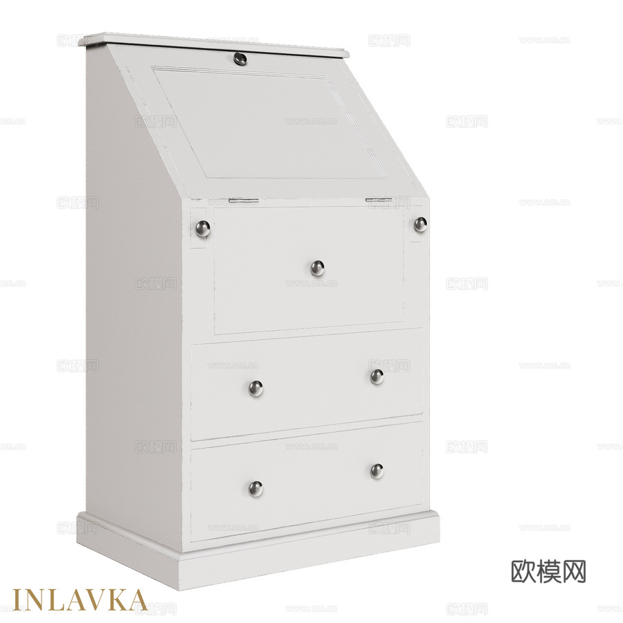 OM经典风格办公家具3d模型下载