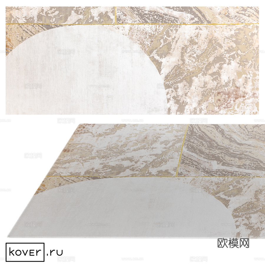 地毯“MARBLE T”大理石纹-5色-1 Art de V3d模型下载