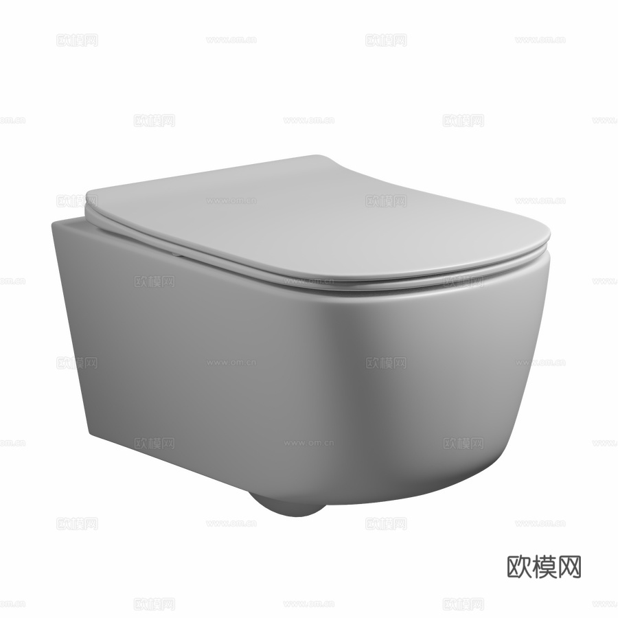 ABBER Bequem AC1104 壁挂式马桶3d模型下载