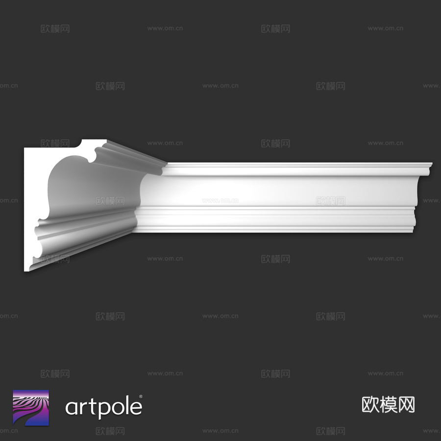 灯饰檐口 SKTL1593d模型
