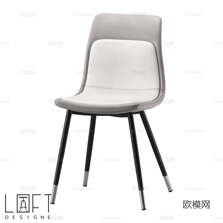 LoftDesigne 30525型号椅子3d模型下载