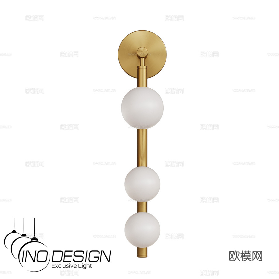OM Inodesign Doll Gold 44.55123d模型下载