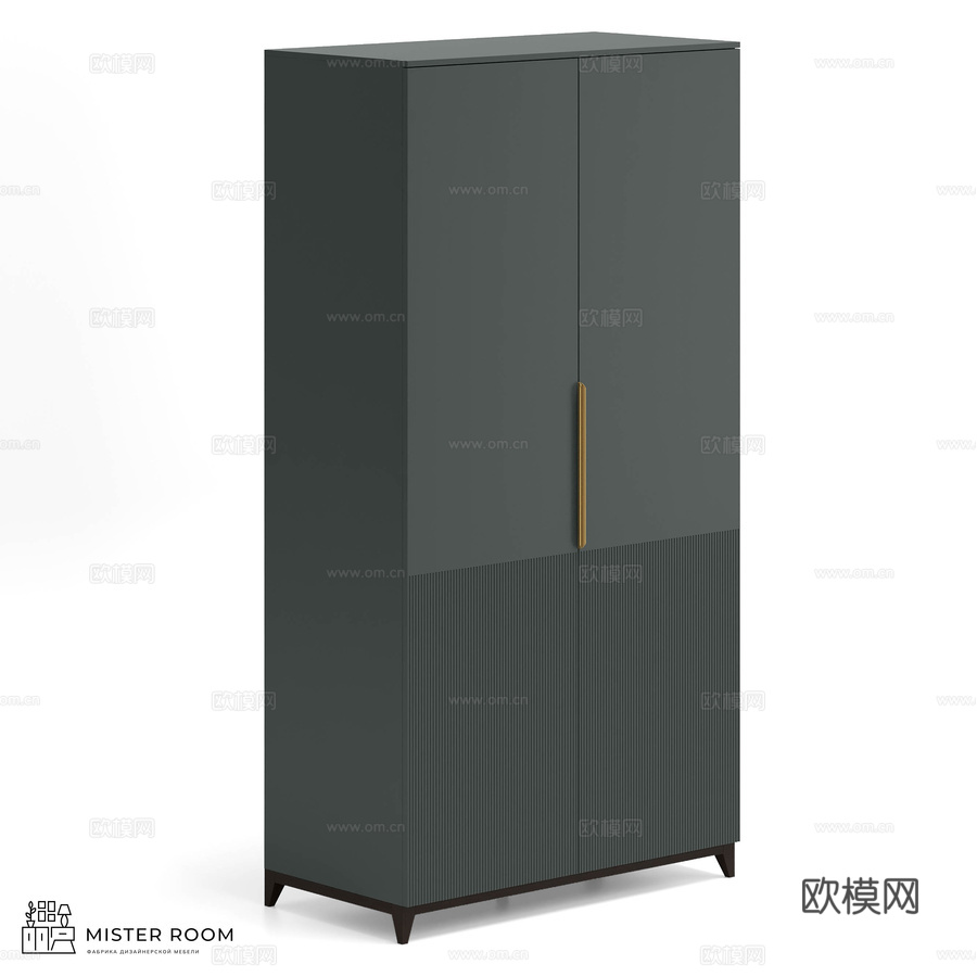 OM Mister Room 衣橱 DIAMOND WOOD3d模型下载