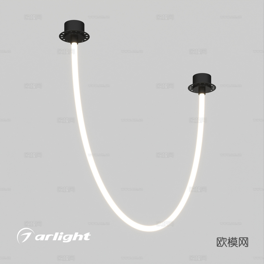 OM灯具 SP-TROPIC -内置无边框-R18-L1203d模型下载