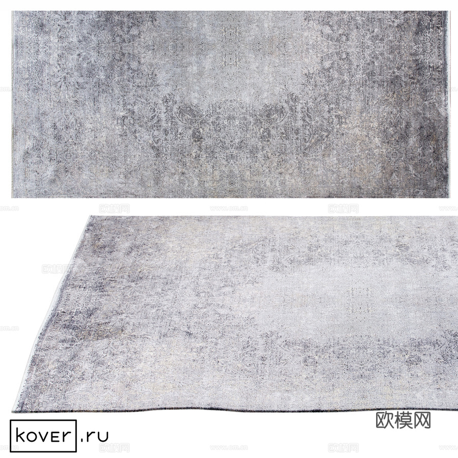 地毯“SALVATORE” Z342-B-HBDGRY-BR3d模型下载
