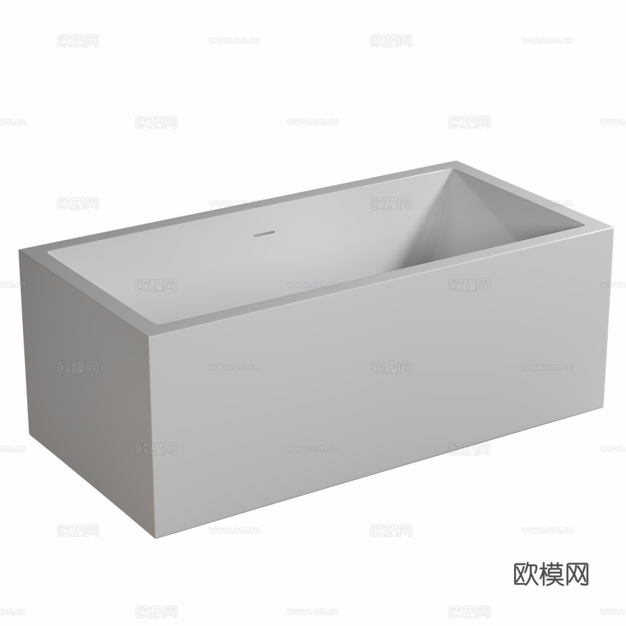 亚克力浴缸 ABBER AB94063d模型下载