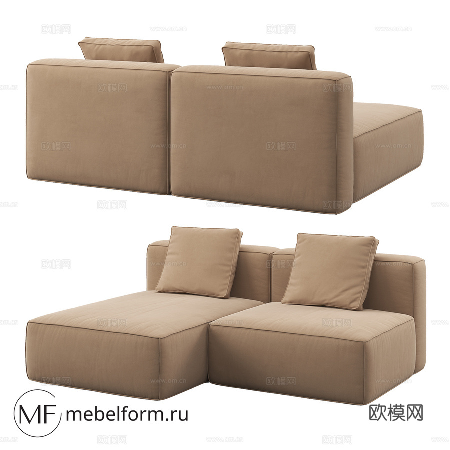Om沙发多伦多0143d模型下载