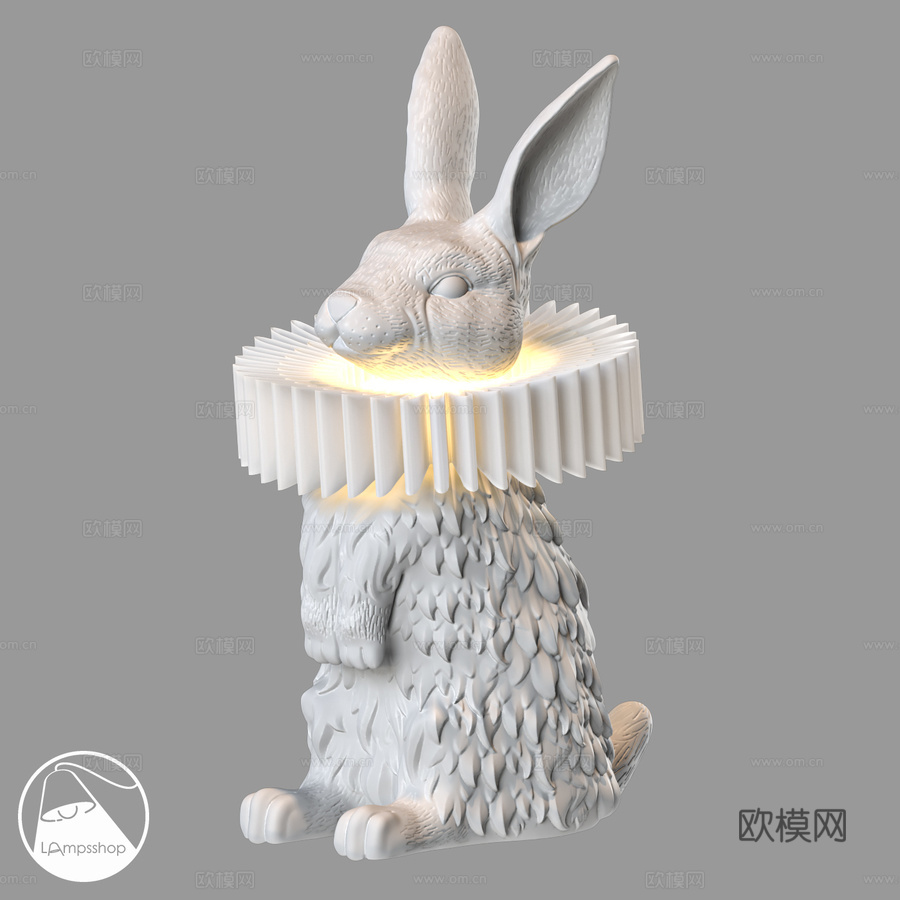 LampsShop.ru NL5158 桌灯 Fluffy3d模型下载