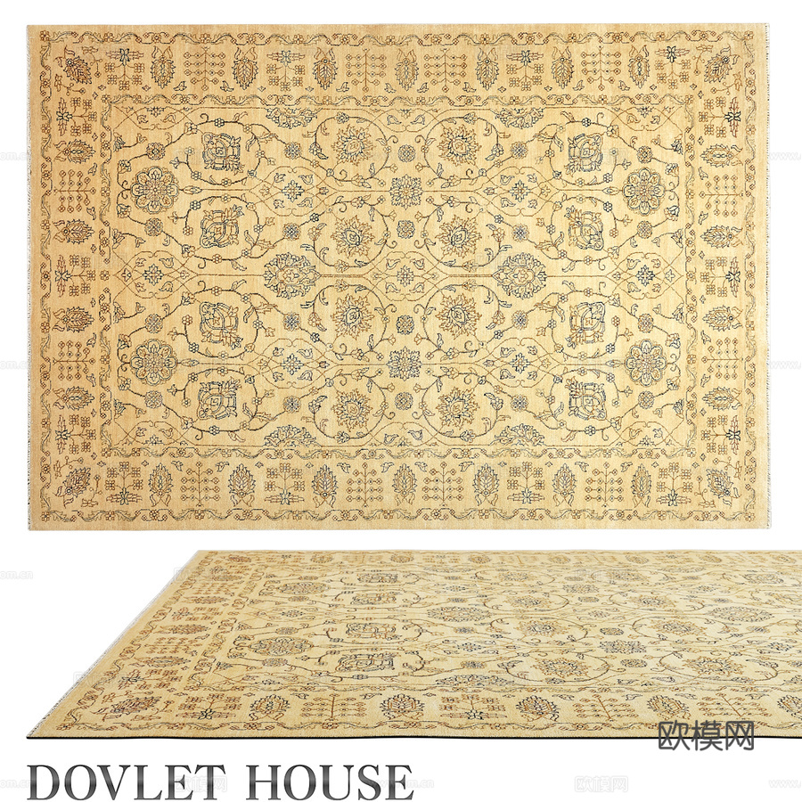 OM Carpet DOVLET HOUSE (art 253d模型下载