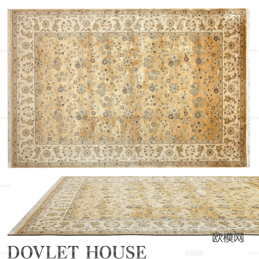 OM地毯 DOVLET HOUSE (art 5636)3d模型